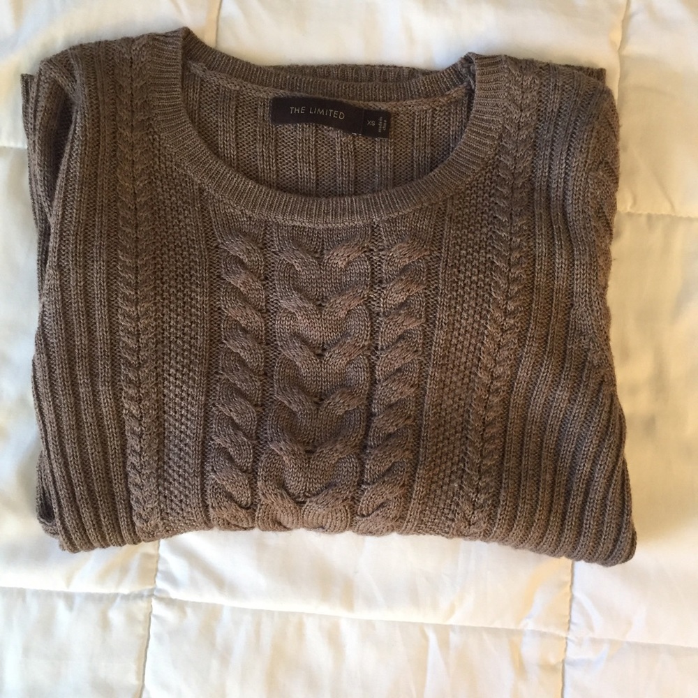 The Limited Knit Sweater top